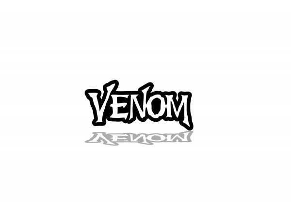 Grill badge with logo Venom
