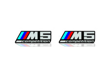 Color Car mat badge for BMW M5 Competition