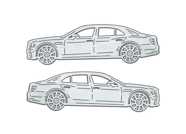 Car mat badge for Bentley Continental Flying Spur III 2019+