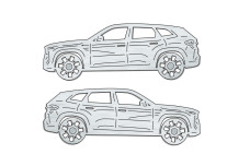 Car mat badge for BMW XM 2022+