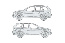 Car mat badge for BMW X5 E53 1999-2006