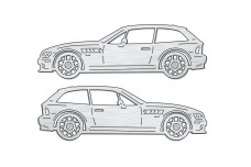 Car mat badge for BMW Z3 1996-2002