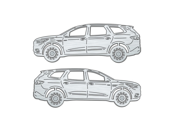 Car mat badge for Buick Enclave II 2018+