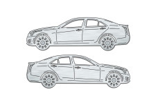 Car mat badge for Cadillac ATS 2012+ Car mat badge for Cadillac ATS 2012+