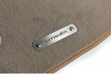 Car mat badge for Citroen