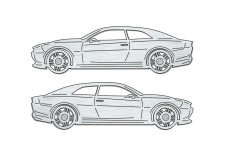 Car mat badge for Dodge Charger 2024+ Car mat badge for Dodge Charger 2024+