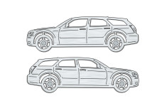 Car mat badge for Dodge Magnum 2004-2008 Car mat badge for Dodge Magnum 2004-2008