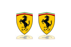 Color Car mat badge for Ferrari (type 1) Color Car mat badge for Ferrari (type 1)