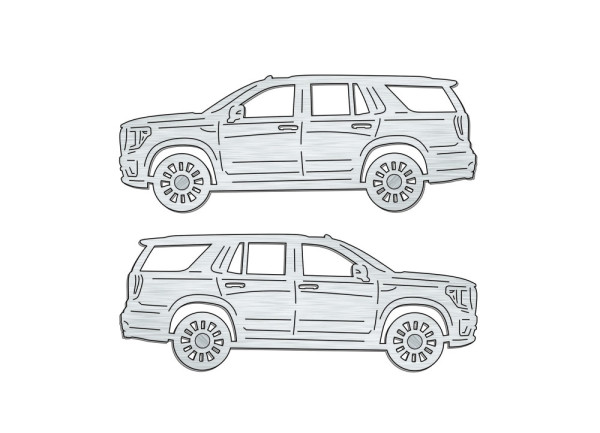 Car mat badge for GMC Yukon V 2020+
