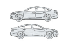 Car mat badge for Honda Accord X 2018+ Car mat badge for Honda Accord X 2018+