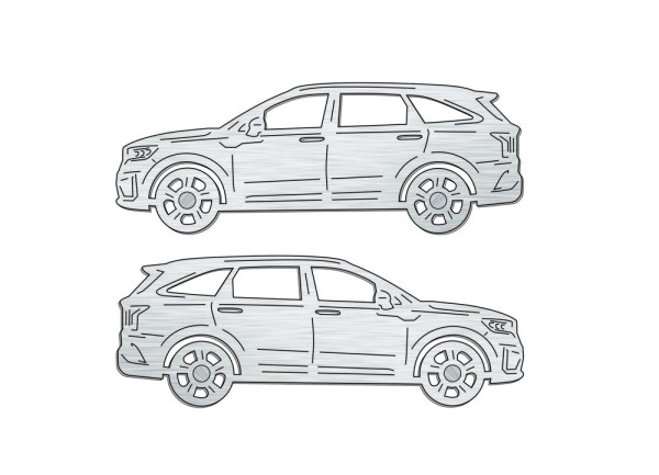 Car mat badge for KIA Sorento IV 2020+