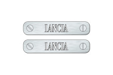 Car mat badge for Lancia