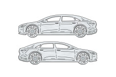 Car mat badge for Lucid Air 2021+