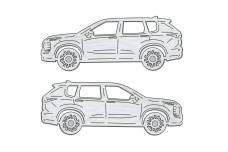 Car mat badge for Mitsubishi Outlander IV 2021+