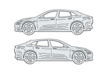 Car mat badge for Polestar 4 2023+