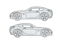 Car mat badge for Pontiac Solstice 2005-2010