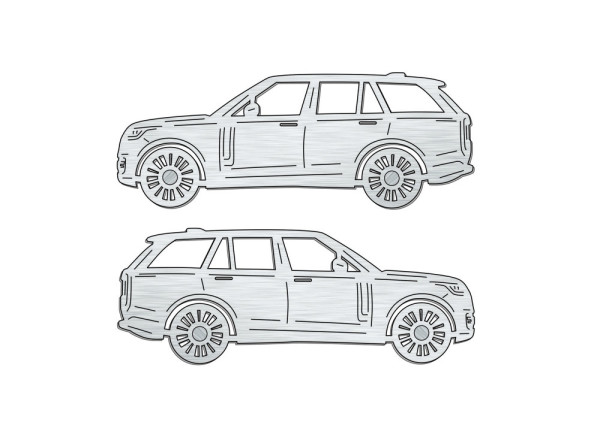 Car mat badge for Range Rover V 2022+