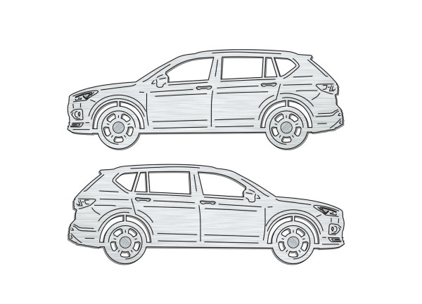 Car mat badge for Seat Tarraco 2019+ Car mat badge for Seat Tarraco 2019+