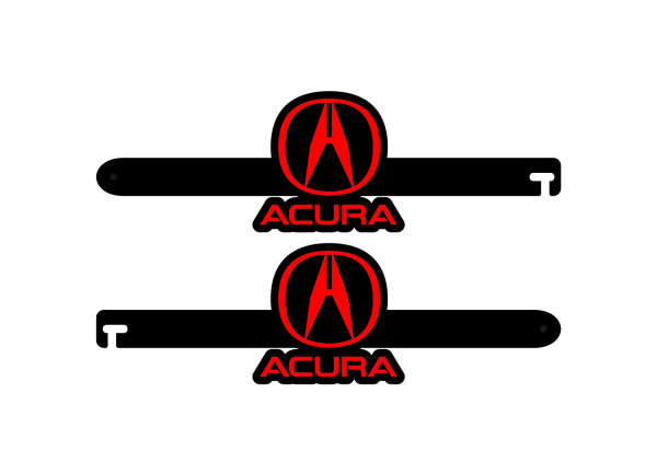 Door props with logo Acura (type 2) Door props with logo Acura (type 2)