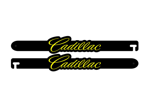 Door props with logo Cadillac Door props with logo Cadillac