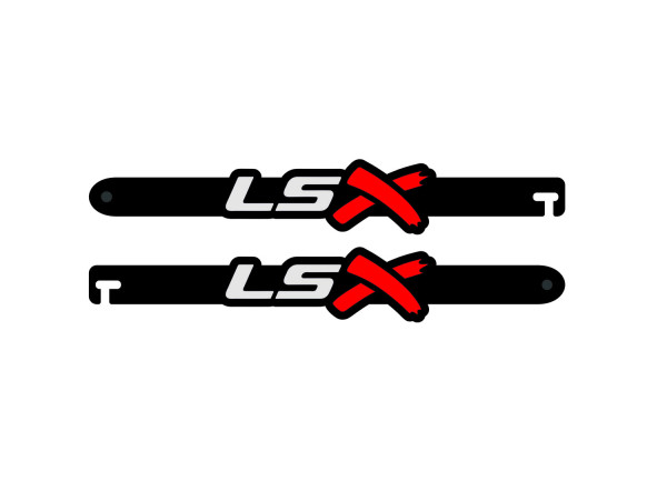 Door props with logo LSX Door props with logo LSX