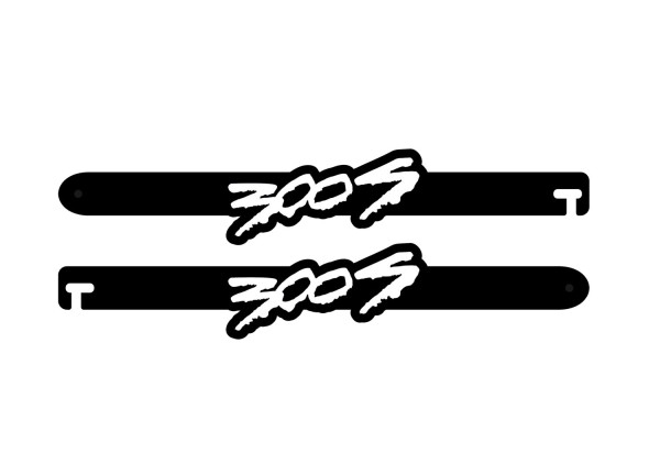 Door props with logo Chrysler 300S (type 2) Door props with logo Chrysler 300S (type 2)