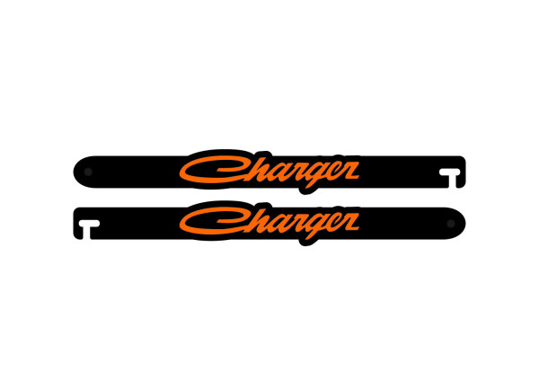 Door props with logo Charger Door props with logo Charger