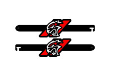 Door props with logo Hellcat Dodge Door props with logo Hellcat Dodge