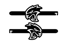 Door props with logo Hellcat (type 1)