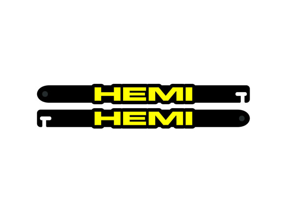 Door props with logo Hemi (type 1) Door props with logo Hemi (type 1)