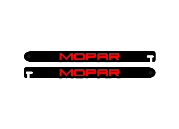 Door props with logo Mopar (type 1) Door props with logo Mopar (type 1)