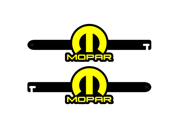 Door props with logo Mopar (type 2) Door props with logo Mopar (type 2)