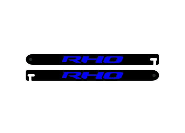 Door props with logo RHO Door props with logo RHO