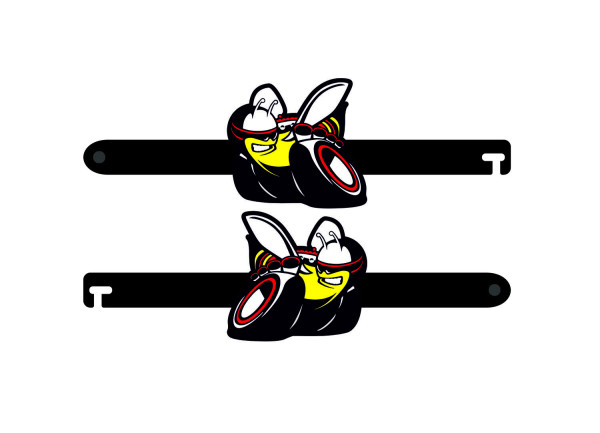 Door props with logo Scatpack (type 1) Door props with logo Scatpack (type 1)
