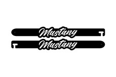 Door props with logo Mustang (type 1) Door props with logo Mustang (type 1)
