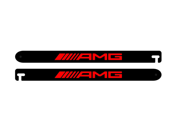 Door props with logo AMG