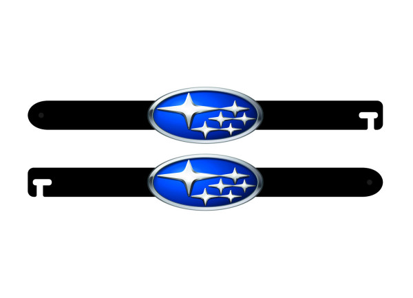 Door props with logo Subaru Door props with logo Subaru