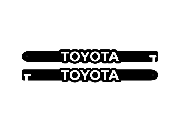 Door props with logo Toyota (type 1) Door props with logo Toyota (type 1)