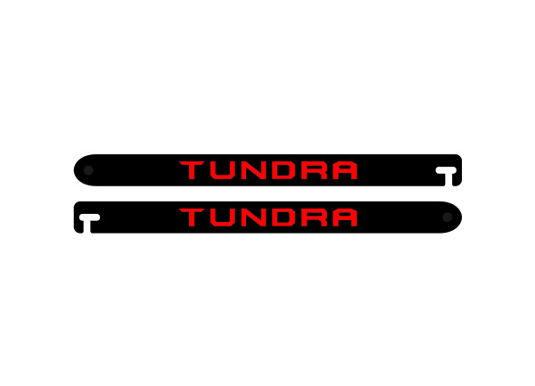 Door props with logo Tundra