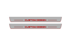 Door sills with CUSTOM design (front doors)