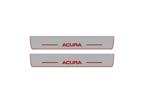 Door sills for Acura MDX II 2006-2013 (rear doors)