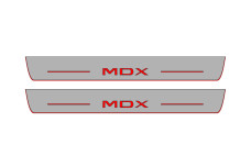 Door sills for Acura MDX IV 2021+ with logo MDX (front doors)
