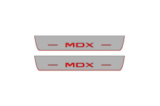 Door sills for Acura MDX IV 2021+ with logo MDX (rear doors)