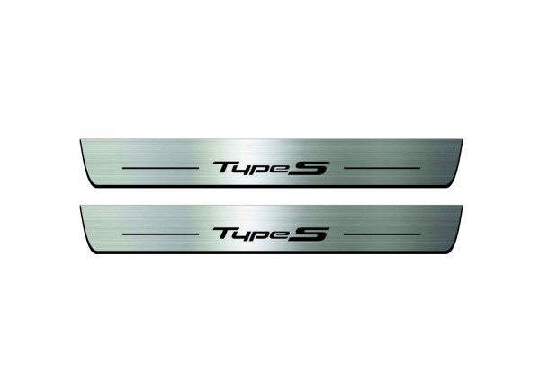 Door sills for Acura TLX II 2020+ with logo Type-S (front doors) Door sills for Acura TLX II 2020+ with logo Type-S (front doors)