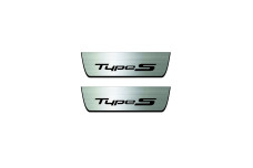 Door sills for Acura TLX II 2020+ with logo Type-S (rear doors) Door sills for Acura TLX II 2020+ with logo Type-S (rear doors)