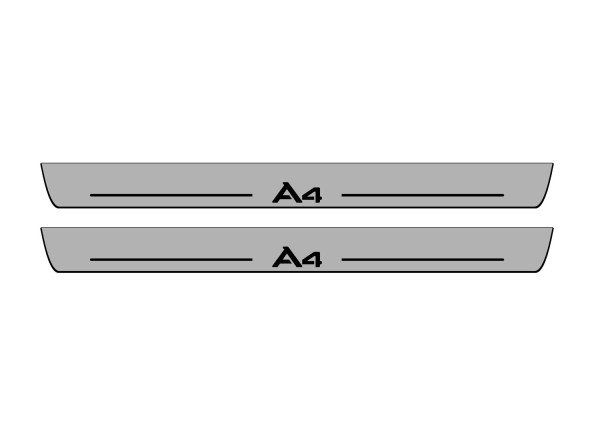 Door sills for Audi A4 B8 2007-2016 (front doors)