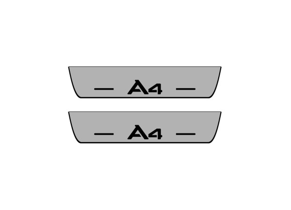 Door sills for Audi A4 B8 2007-2016 (rear doors)