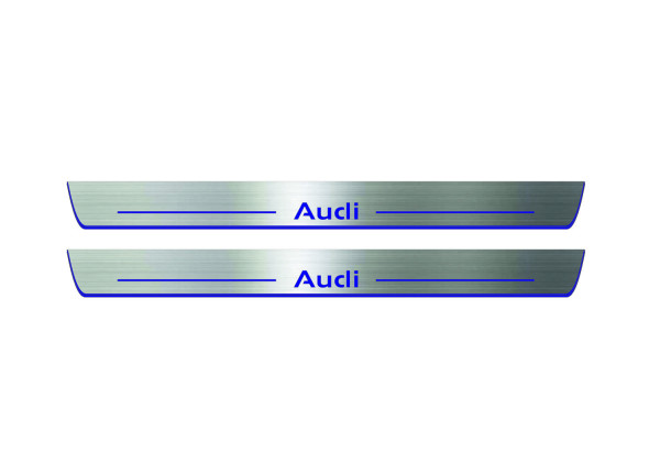 Door sills for Audi A4 B8 2007-2016 with logo Audi (front doors) Door sills for Audi A4 B8 2007-2016 with logo Audi (front doors)