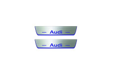 Door sills for Audi A4 B8 2007-2016 with logo Audi (rear doors)