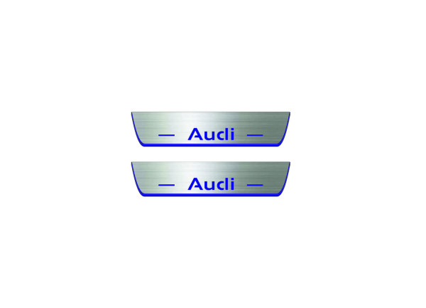 Door sills for Audi A4 B8 2007-2016 with logo Audi (rear doors) Door sills for Audi A4 B8 2007-2016 with logo Audi (rear doors)